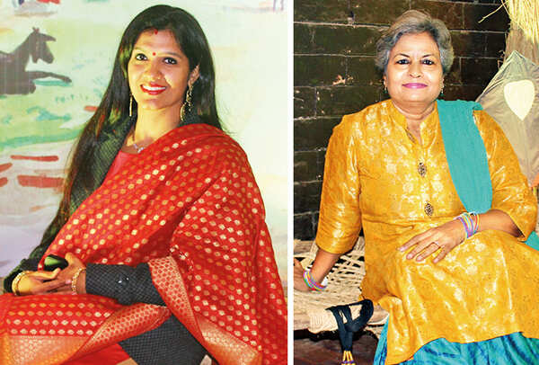 (L) Tanu (R) Abha Singh (BCCL/ Arvind Kumar)