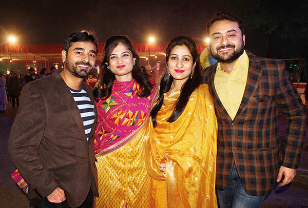 (L-R) Ankit Soni, Garima Soni, Shilpa and Rupesh Soni (BCCL/ Arvind Kumar)