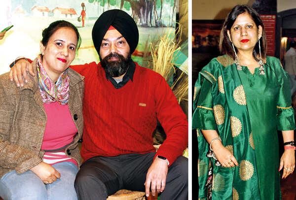 (L) Irhween and Dr Gagan (R) Neelam Rao (BCCL/ Arvind Kumar)