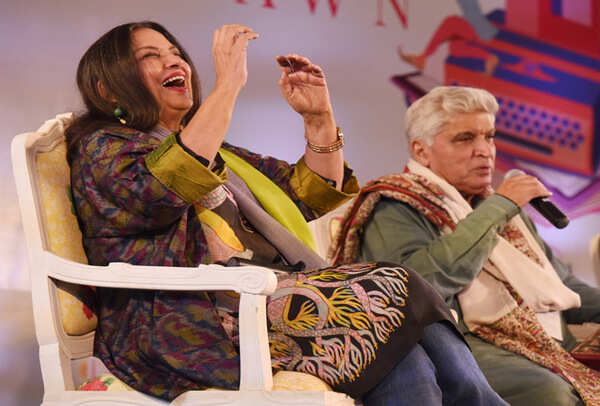 A lighter moment during the discussion made Shabana laugh