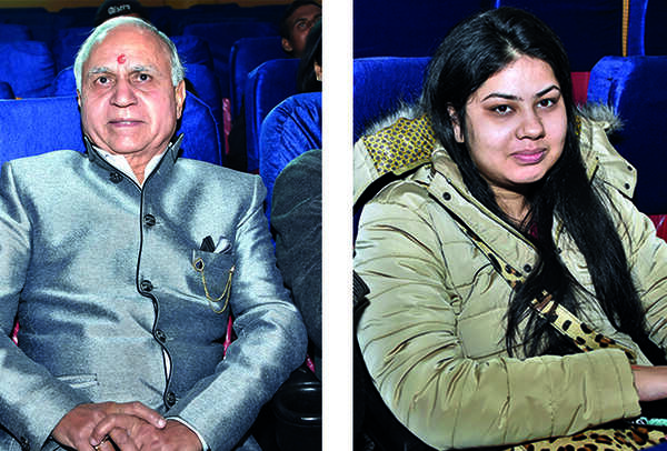 (L) Ravi Bhatt (R) Vertika (BCCL/ Farhan Ahmad Siddiqui)