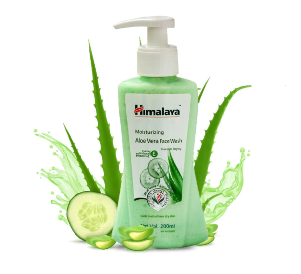 Himalaya moisturizing aloe vera face wash