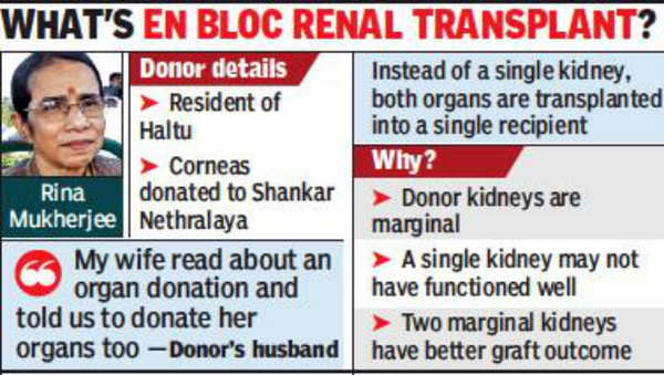 Kolkata: Man Gets Two Kidneys In Rare Transplant Surgery | Kolkata News ...