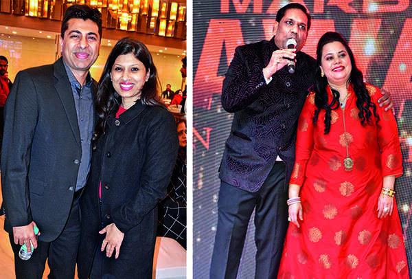 (L) Akhil and Pallavi (R) Amit Jain and Tanu (BCCL/ IB Singh)