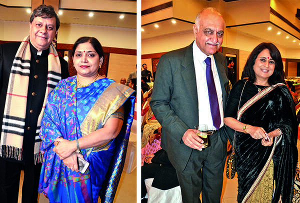 (L) Alok and Bandana (R) Anil and Supriya (BCCL/ IB Singh)