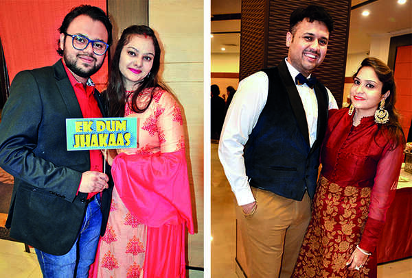 (L) Ankit and Yogita (R) Dhruv and Heya (BCCL/ IB Singh)