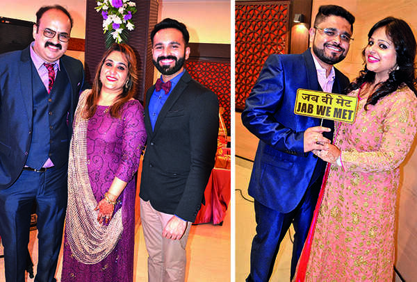 (L) Sameer, Shilpi and Shubham (R) Siddharth and Parul (BCCL/ IB Singh)