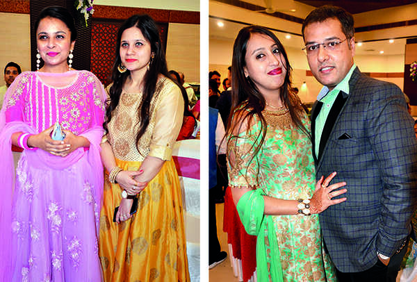 (L) Tapasya and Shubhangi (R) Tisha and Deepak (BCCL/ IB Singh)