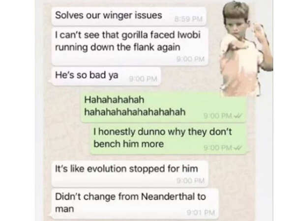 A screen grab of Esha's what's app message which she posted on Instagram Stories