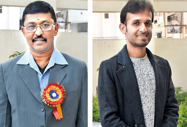 (L) Suresh PK (R) Amrit Sinha (BCCL/ Vishnu Jaiswal)