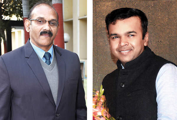 (L) Dr KM Valsaraj (R) Dr Rakesh (BCCL/ Vishnu Jaiswal)