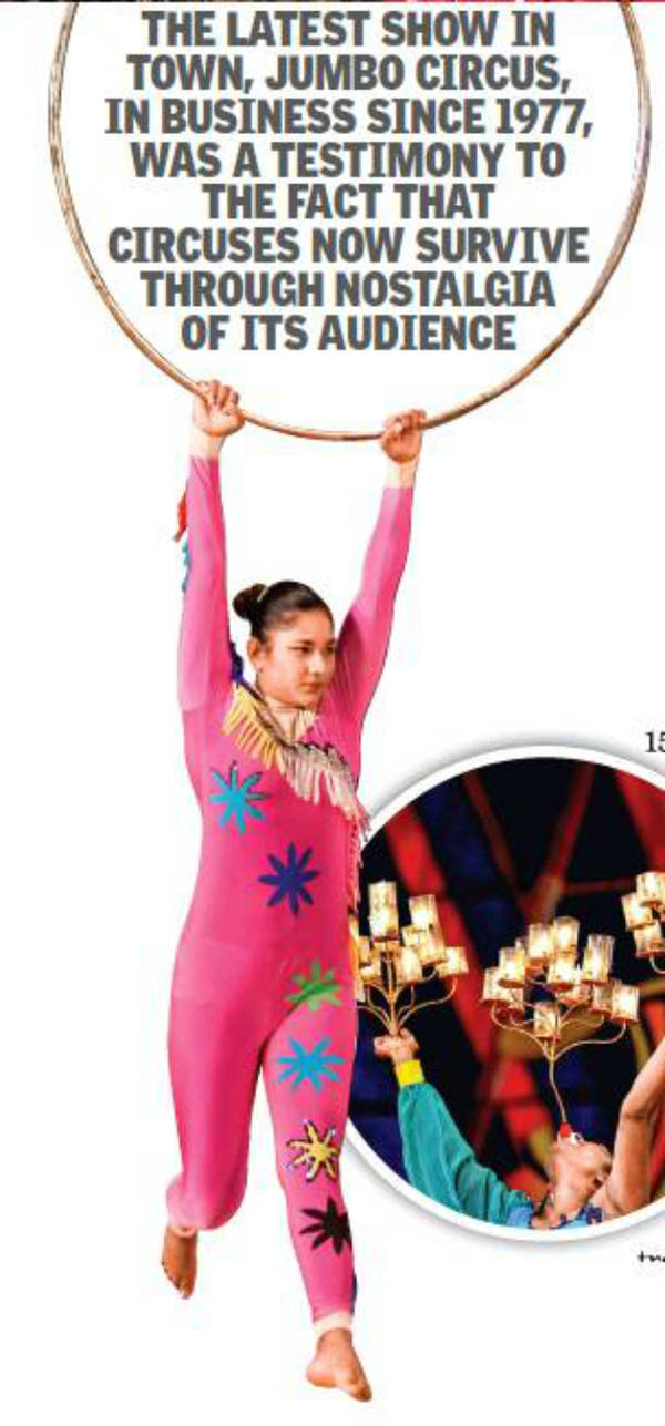 Chennai: To no applause, circus does a tightrope walk | Chennai News -  Times of India