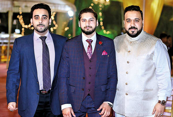 (L-R) Ali Abbas Sultan, Ashar Agha and Ali Akbar Sultan (BCCL/ Aditya Yadav)