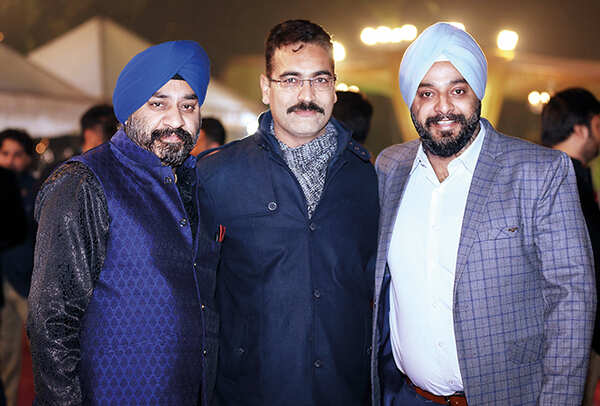 (L-R) Jagmohan, Mandeep and Susheel  (BCCL/ Aditya Yadav)