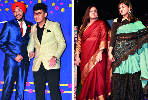 (L) Jagjot and Vashnav (R) Muskaan and Nikita (BCCL/ IB Singh)