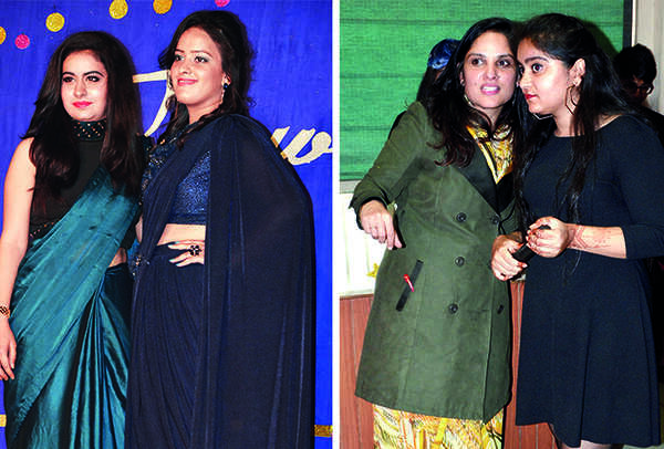 (L) Prerna and Vartika (R) Richa and Harneet (BCCL/ IB Singh)