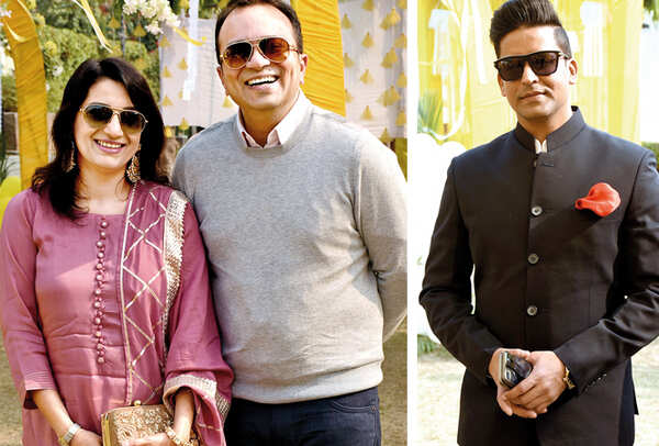 (L) Puja and Amit Ghai (R) Safi Yunus (BCCL/ Vishnu Jaiswal)