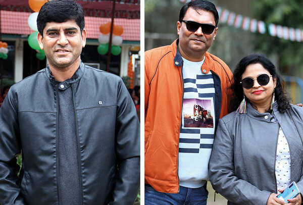 (L) Rishi Jalota (R) Robin and Ekta (BCCL/ Aditya Yadav)