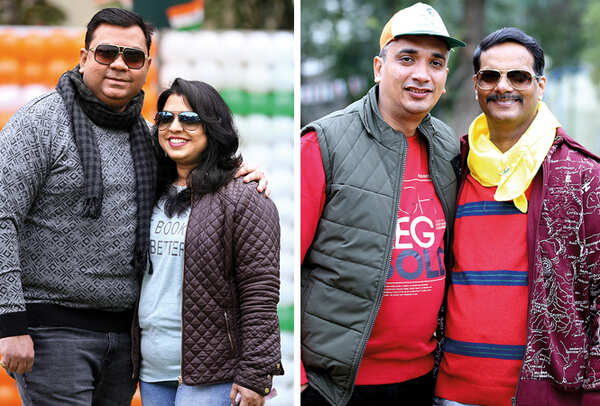 (L) Himanshu and Archana (R) Mahesh and Pankaj (BCCL/ Aditya Yadav)