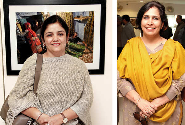 (L) Simran Sahni (R) Vanita Yadav (BCCL/ Aditya Yadav)