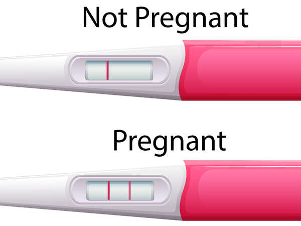 Right Sign Pregnancy Test