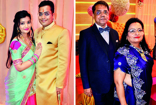 (L) Srishti and Devansh (R) Suresh and Kusum Gupta (BCCL/ IB Singh)