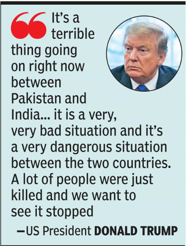 Donald Trump says he understands India's desire for strong response to ...