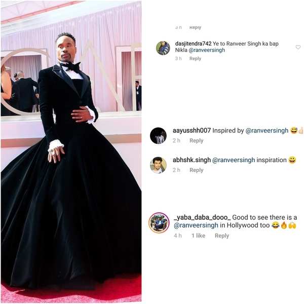 Oscars 2019: Billy Porter’s red carpet look reminds Ishqbaaz actor ...