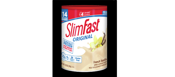 SlimFast original meal replacement shake mix powder