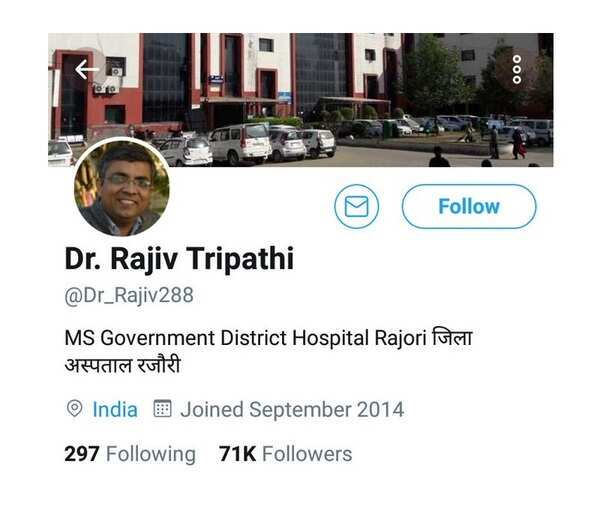 Rajiv Tripathi Fake Handle