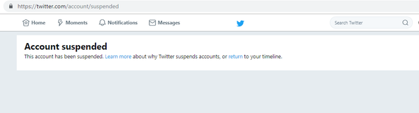 Suspended Account