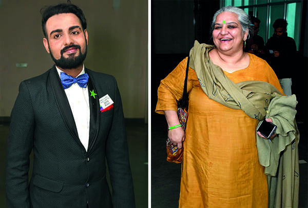 (L) Lovepreet Singh (R) Madhavi Kuckreja (BCCL/ Farhan Ahmad Siddiqui)