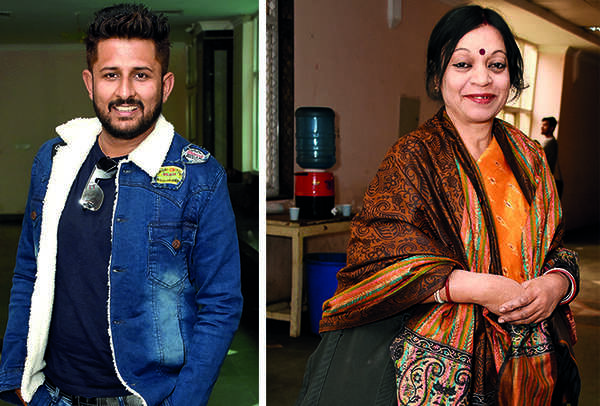 (L) RJ Prateek (R) Sharda Kodukula (BCCL/ Farhan Ahmad Siddiqui)