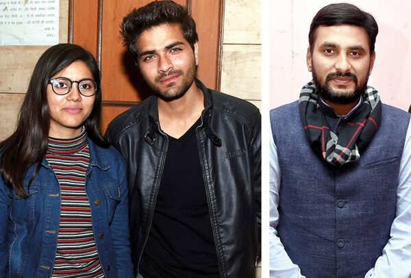 (L) Apurva Singh and Mohit Pandey (R) Niraj Singh (BCCL/ Vishnu Jaiswal)
