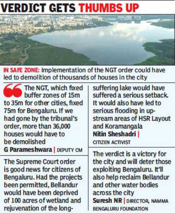 Mantri will have to rebuild rajakaluve it diverted, says SC Bengaluru
