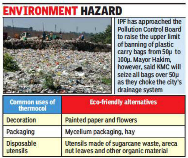 Recycle thermocol to unclog canals Mayor Firhad Hakim Kolkata News