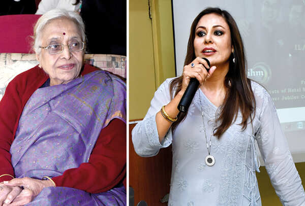 Leela Pahuja (R) Divya Ohri (BCCL/ Vishnu Jaiswal)
