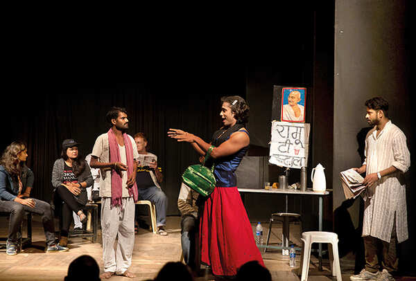 A scene from the play Hum Honge Azad Ek Din which will be staged in the city (BCCL)