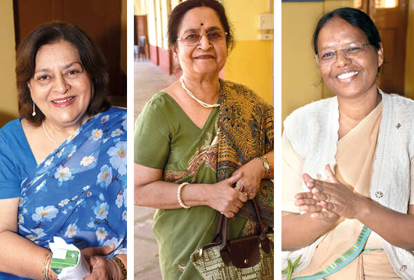 Parveen Khan, Rita Mitra and Sister Anjuman (BCCL/ Vishnu Jaiswal)
