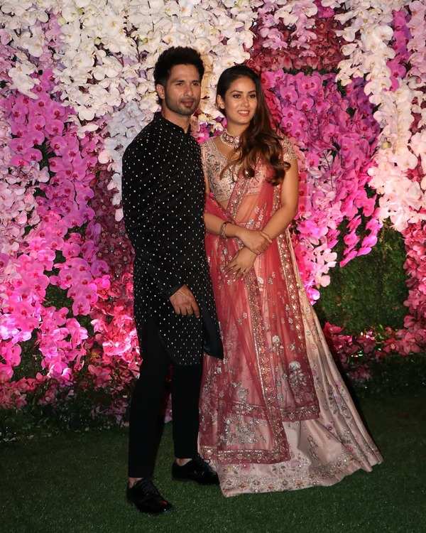 Shahid Kapoor and wife Mira Rajput made head turns at Akash Ambani and ...