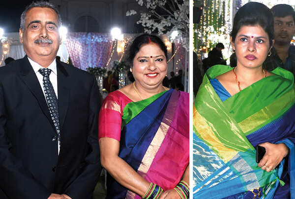 (L) SK Singh and Indra Singh (R) Swati Singh (BCCL/ Vishnu Jaiswal)
