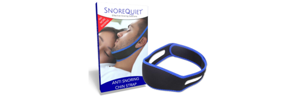 SnoreQuiet chin strap