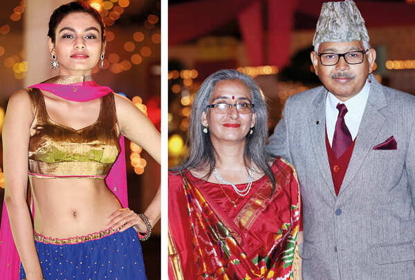 (L) Sonali Singh (R) Sushil and Mani (BCCL/ Aditya Yadav)