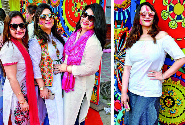 (L) Manisha, Ruchi and Rupali (R) Parul (BCCL/ IB Singh)