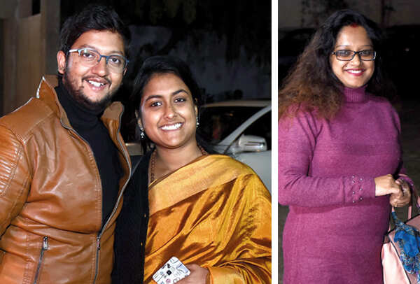 (L) Rudrendu and Preeti (R) Tupur Bandyopadyay (BCCL/ Vishnu Jaiswal)