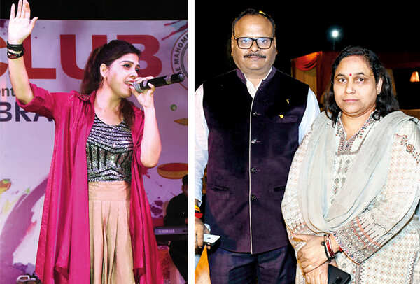(L) Kaushik Diwakar (R) Brijesh and Namrata Pathak (BCCL/ Vishnu Jaiswal)