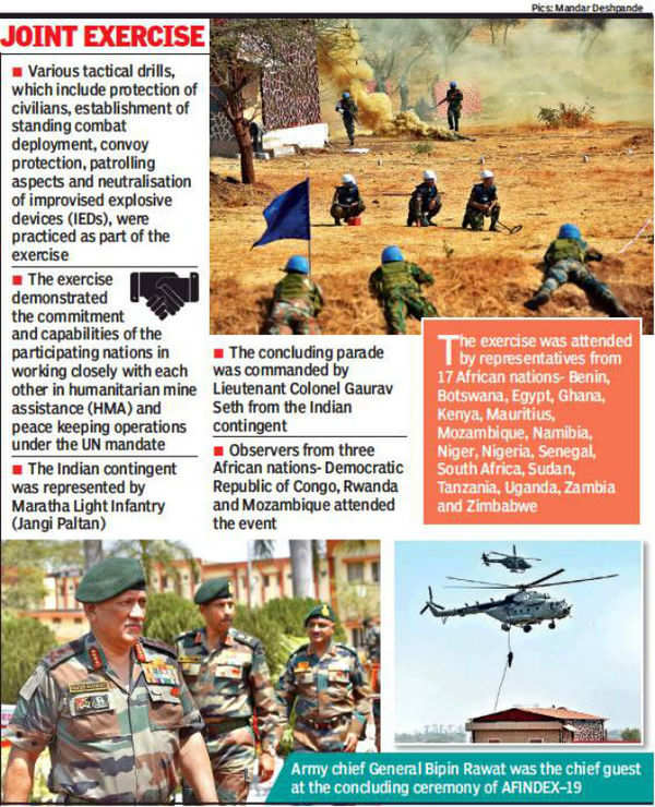 Defence industry willing to help African nations: General Rawat | Pune ...