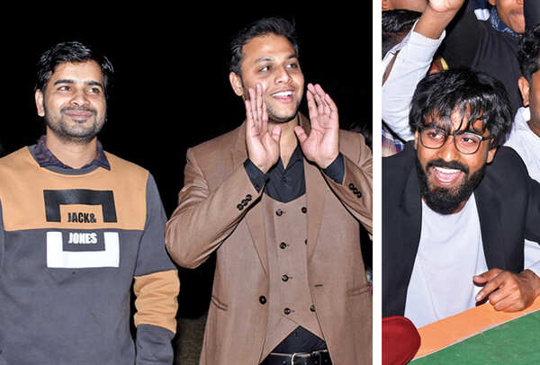 (L) Waseem and Mohammad Amir (R) Shiva (BCCL/ Vishnu Jaiswal)
