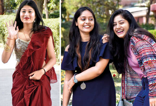 (L) Kirti Chandra (R) Rupali and Shraddha (BCCL/ Vishnu Jaiswal)
