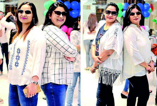 (L) Shalini and Amrita (R) Vaishaly and Monika (BCCL/ Pankaj Singh)